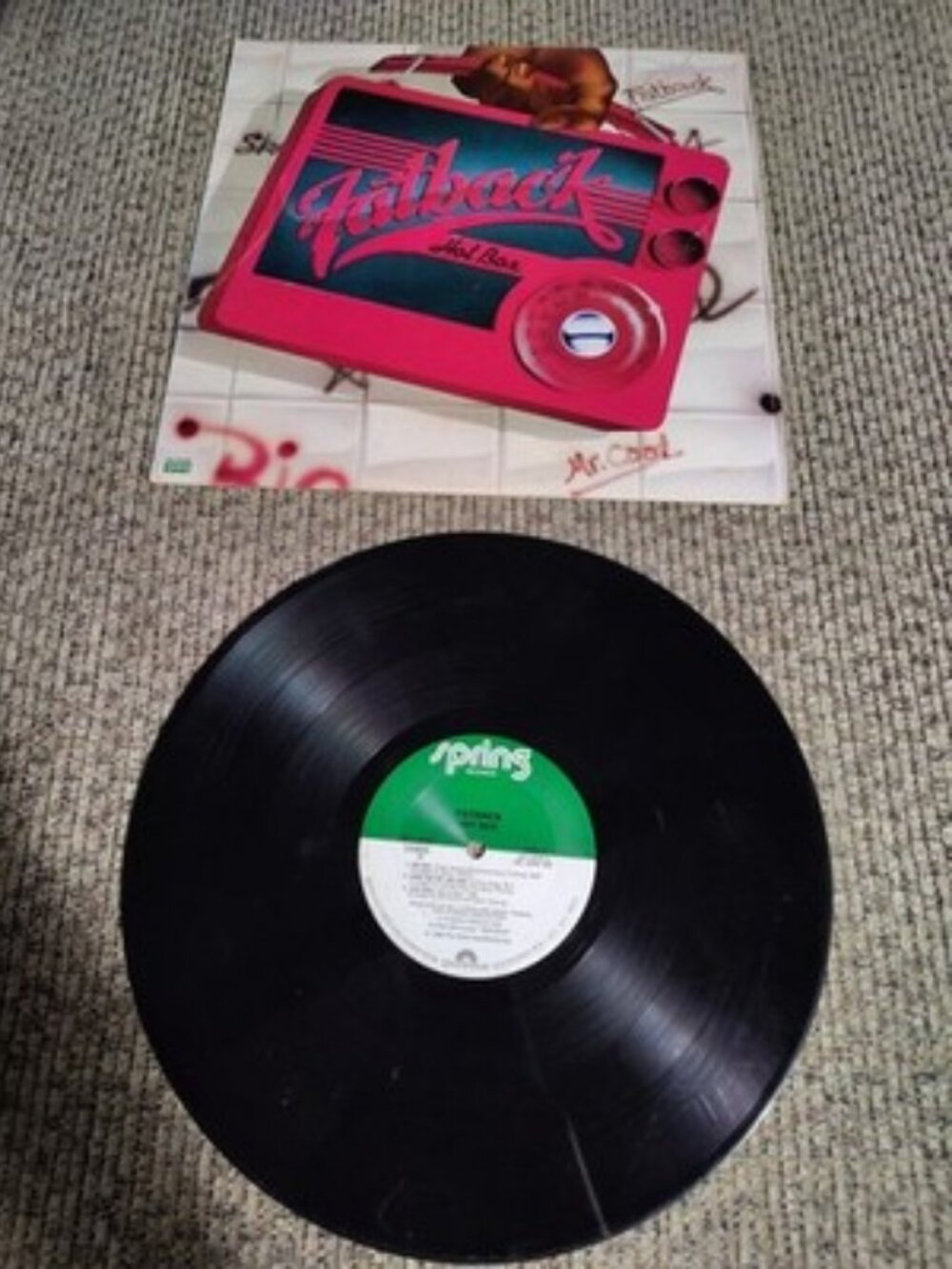 Fatback Hot Box VINTAGE 1980 POLYDOR INC SP-1-6726 LP ALBUM VINYL